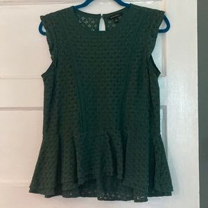Banana Republic Peplum Blouse in Size S